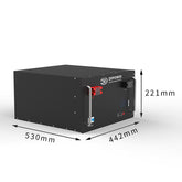 factory wholesale 48v 120ah combined lithium ion battery pack